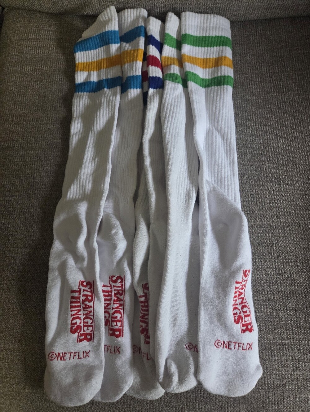 Stranger Things Knee Socks. New.